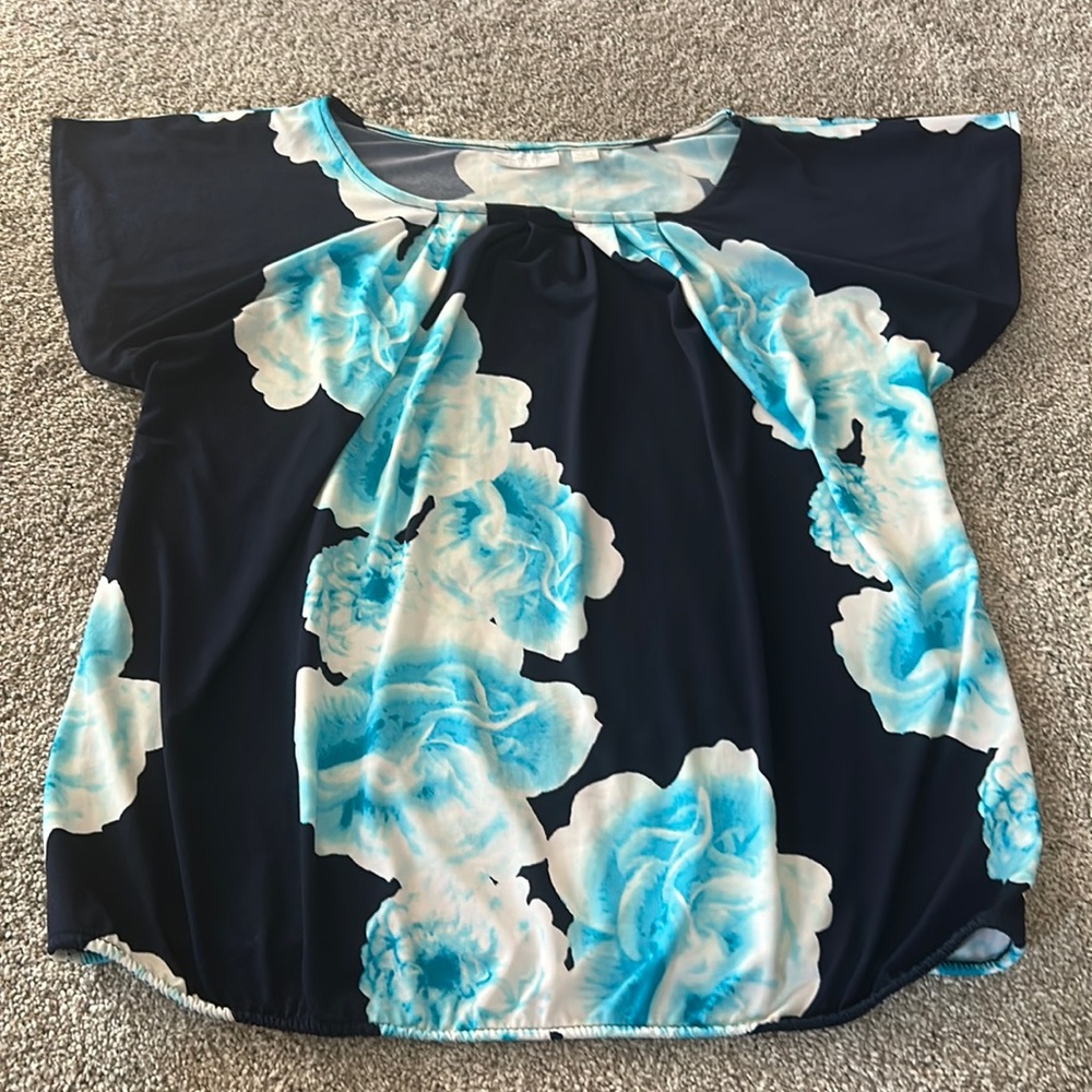 NY&CO Floral Blouse